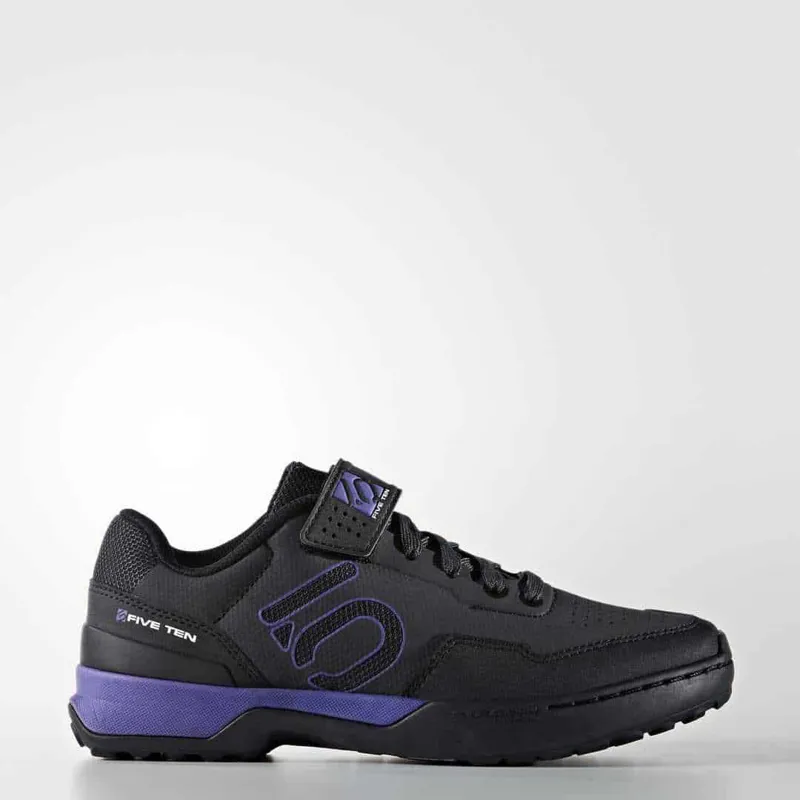 Five Ten Kestrel Lace Clip-In Womens MTB Shoes Black/Purple-1