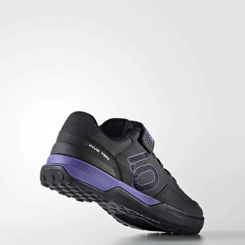 Five Ten Kestrel Lace Clip-In Womens MTB Shoes Black/Purple-2