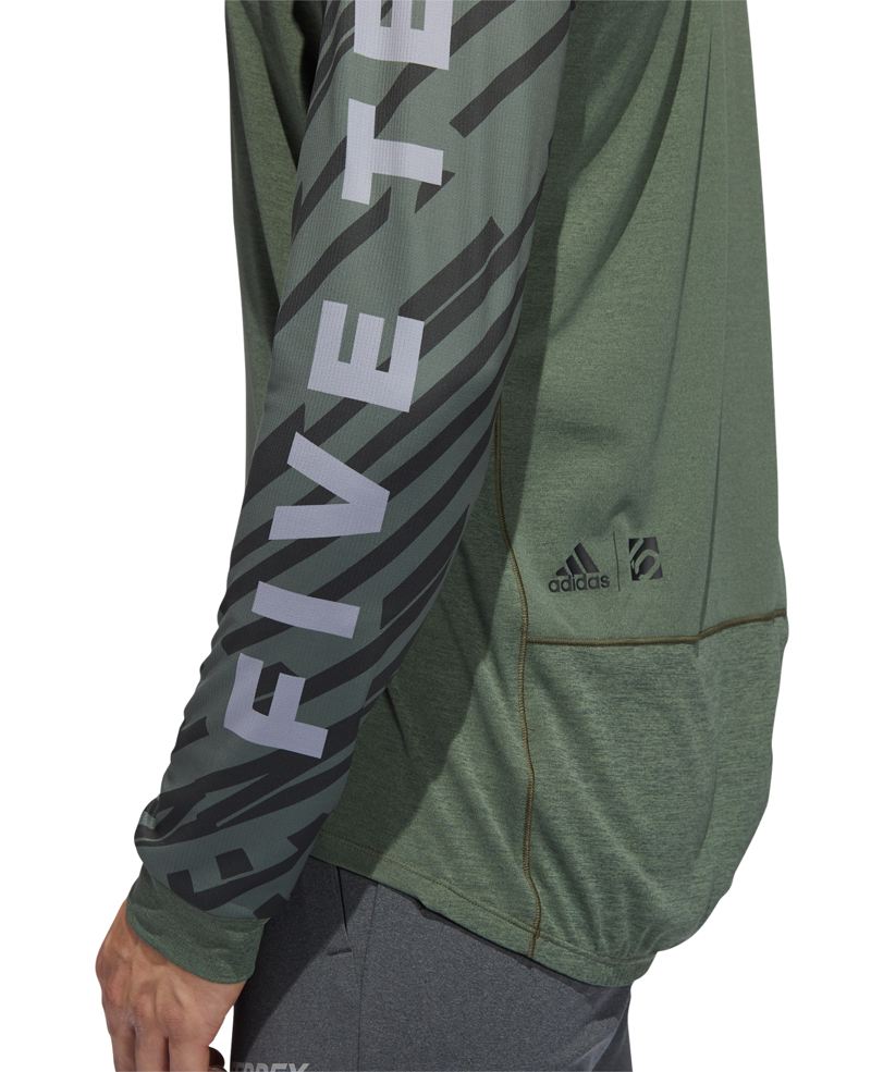 Five Ten Trailcross LS Tee Legend Earth Green-3
