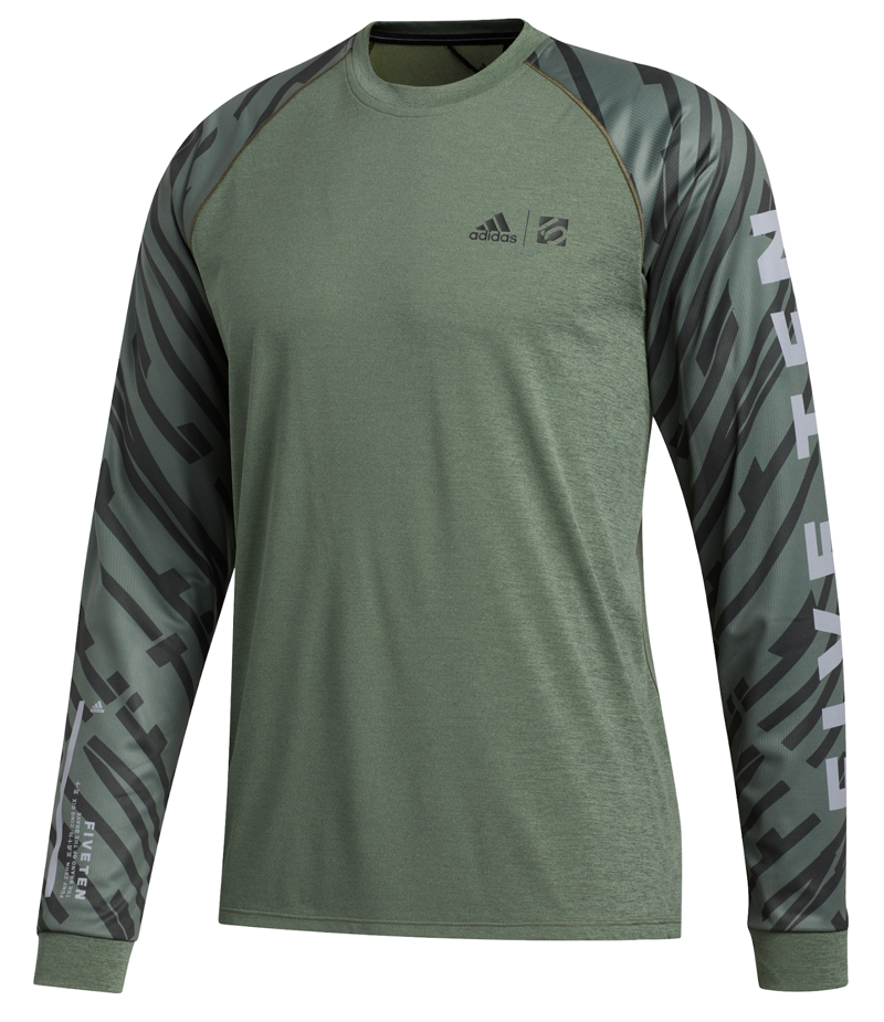 Five Ten Trailcross LS Tee Legend Earth Green