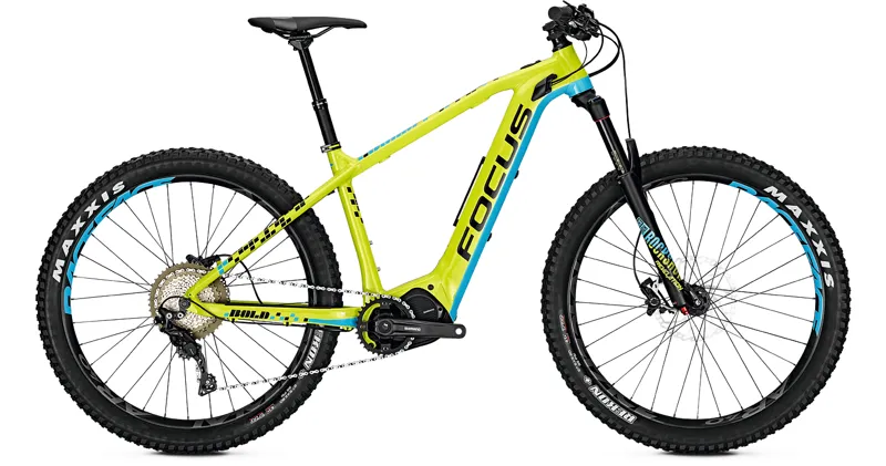 Focus Bold2 Plus Electric Bike 2018 Green/Blue