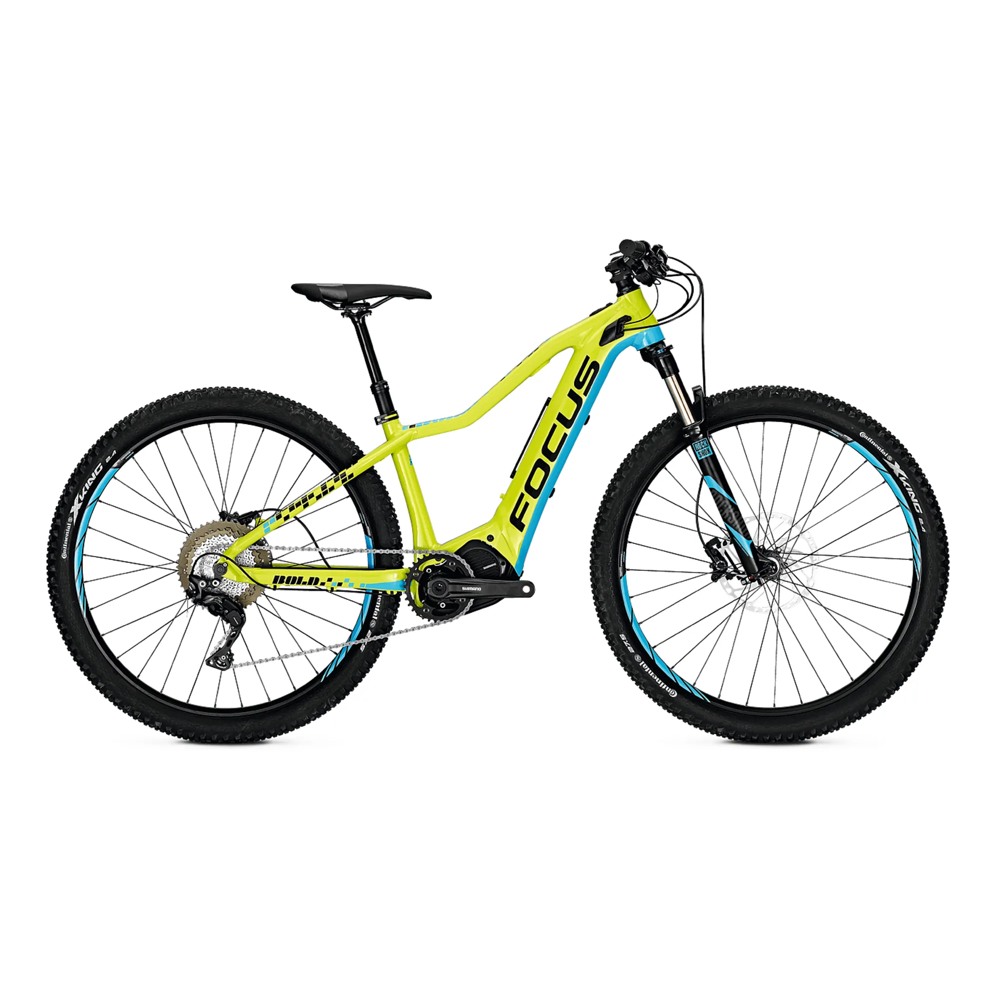 Focus Bold2 XS Electric Bike 2018 Green/Blue - Main Image