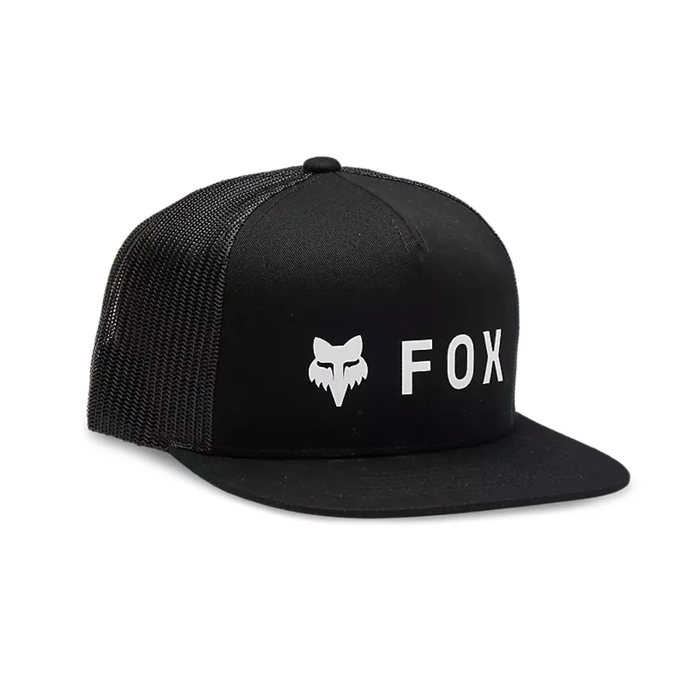 Image of Fox Absolute Mesh Snapback Hat One Size Black