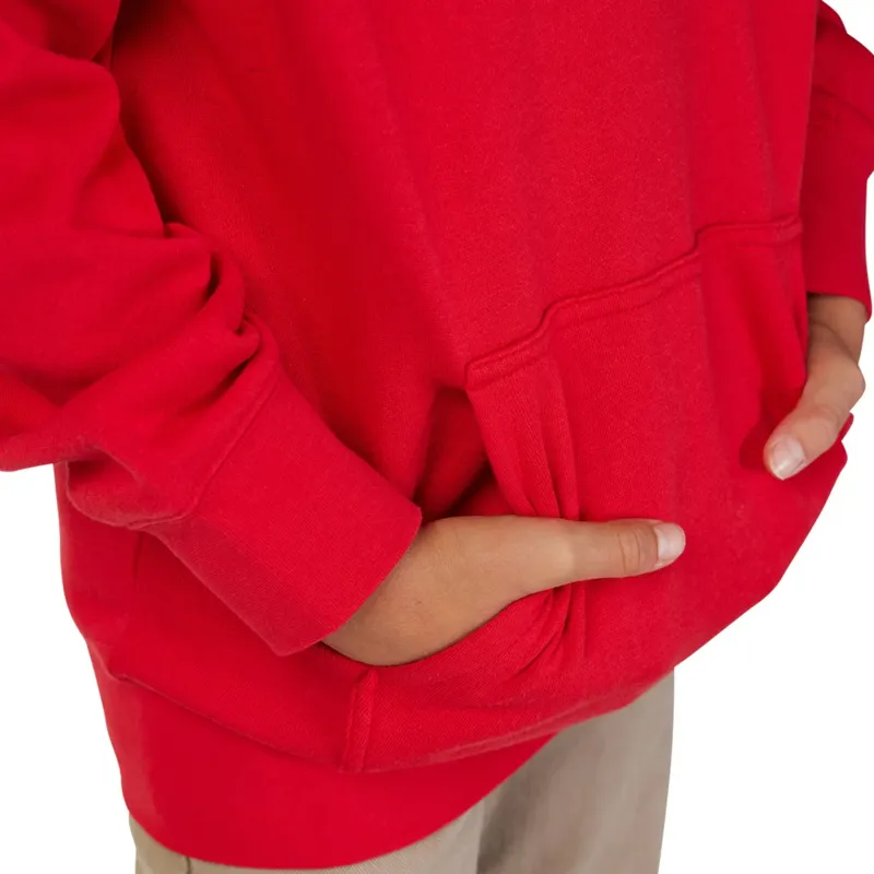 Fox Absolute Youth Pullover Fleece Hoodie Flame Red-3