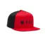 Fox Absolute Youth Snapback Mesh Hat One Size Flame Red