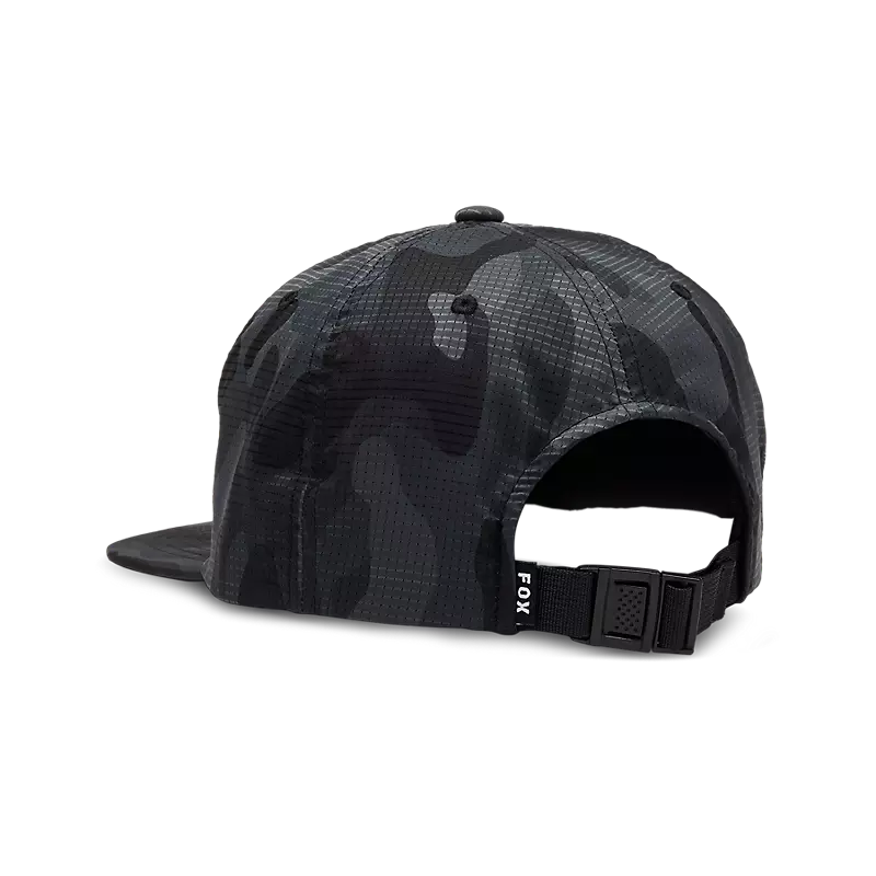 Fox Base Over Adjustable Hat One Size Black Camo-1