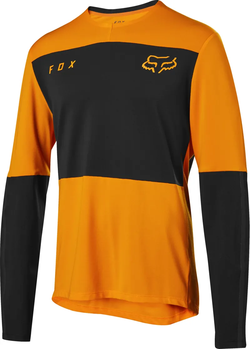 Fox Defend Delta LS Jersey Atomic Orange