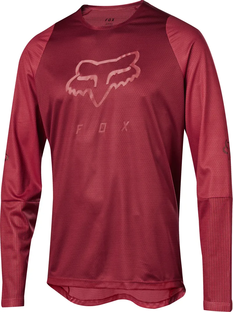 Maillot Vélo Manches Longues Fox Racing Youth Defend - Trikot Junior