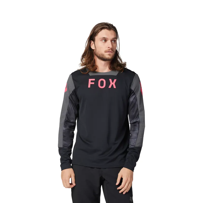 Fox Defend Taunt LS Jersey Black-2