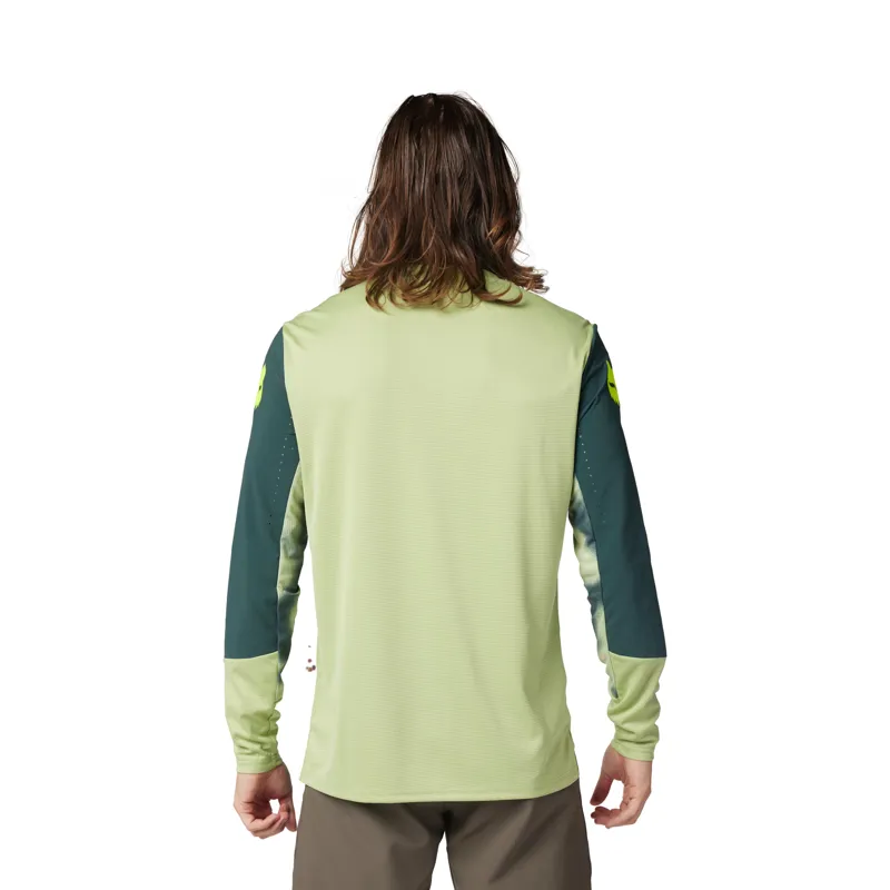 Fox Defend Taunt LS Jersey Pale Green-3