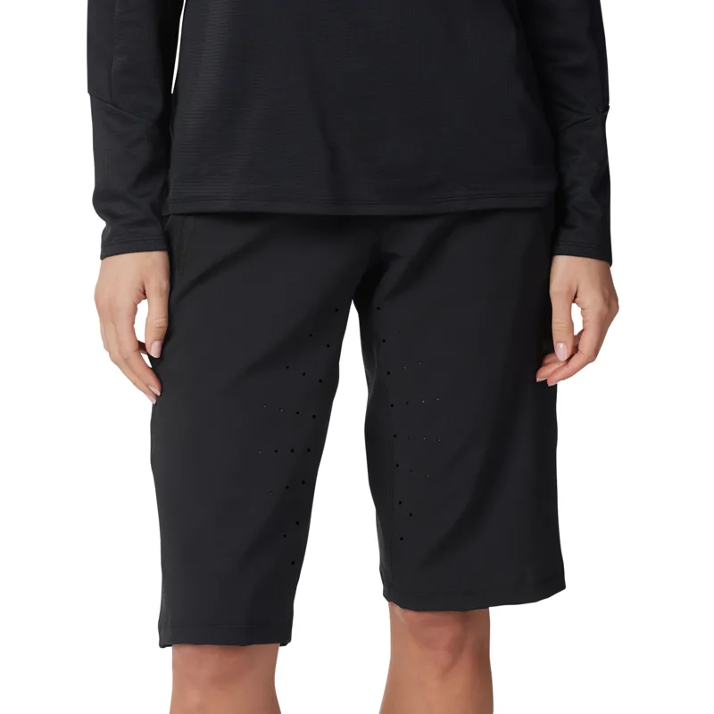 Fox Defend Womens Shorts Black-2