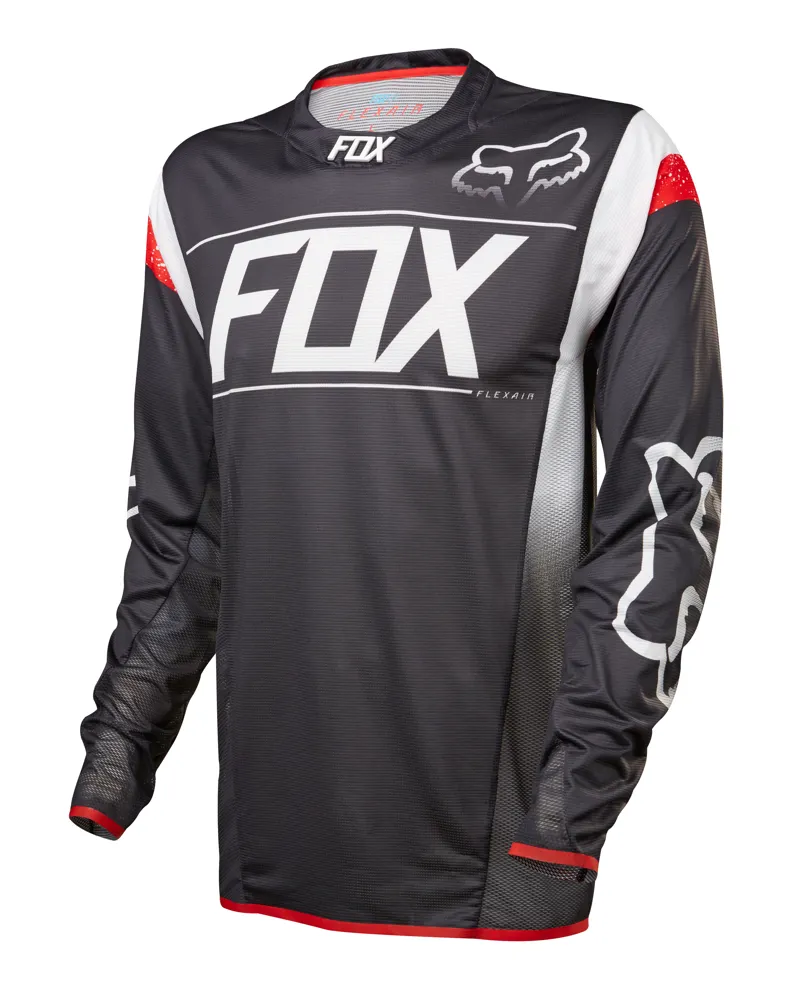 Fox Flexair DH LS Jersey Black/White