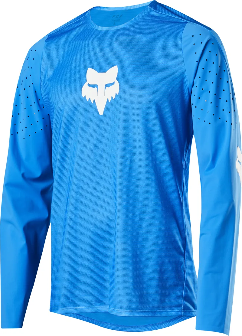 Fox Flexair LS Jersey Blue Zebra Limited Edition