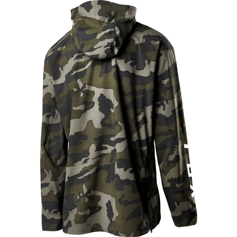 Fox Flexair Pro 3L Waterproof Jacket Green Camo-1