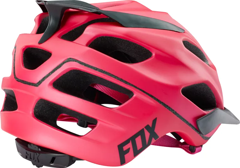 Fox Flux Womens Helmet Black/Pink-1