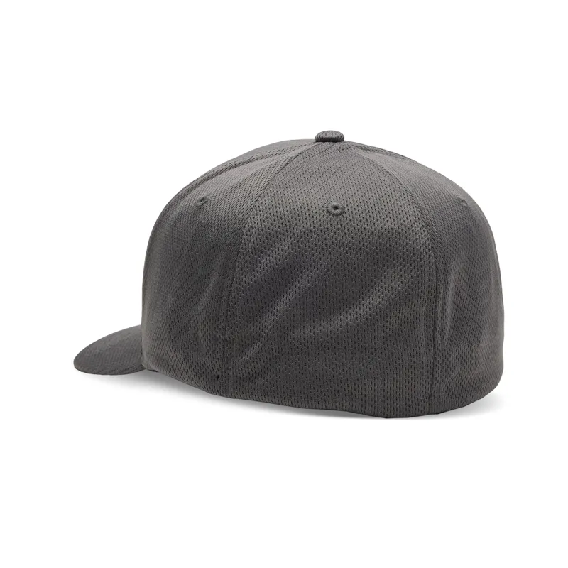 Fox Fox Head Tech Flexfit Hat Steel Grey-1