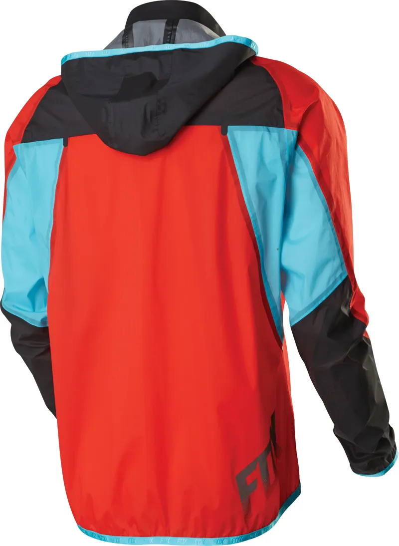 Fox Gradient Waterproof Jacket Red-1
