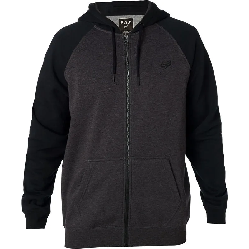 Fox Legacy Zip Fleece Black/Charcoal