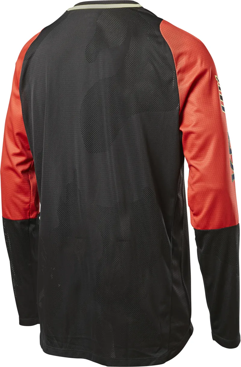 Fox Defend Reno LS Jersey Limited Edition Black/Red-1