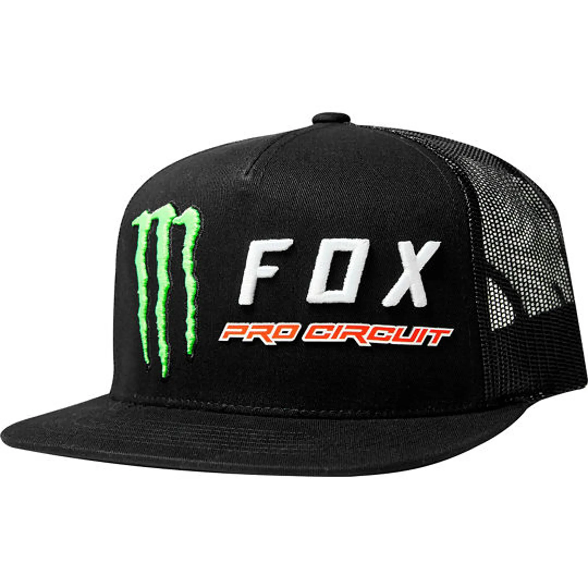Fox Monster Pro circuit Snapback Hat Black - Main Image