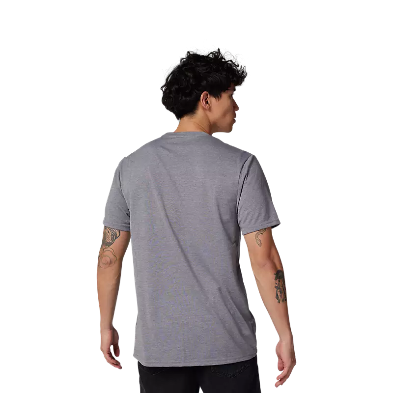 Fox Non Stop SS Tech Tee Heather Graphite-1