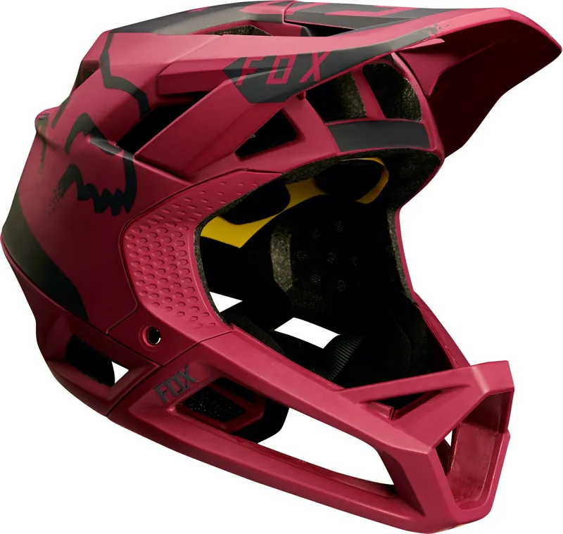 Fox Proframe Moth Full Face Helmet Dark Red-1