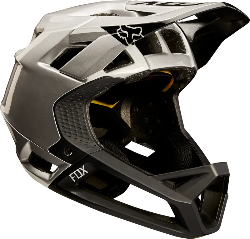 Fox Proframe Moth Full Face Helmet Black/Silver-1