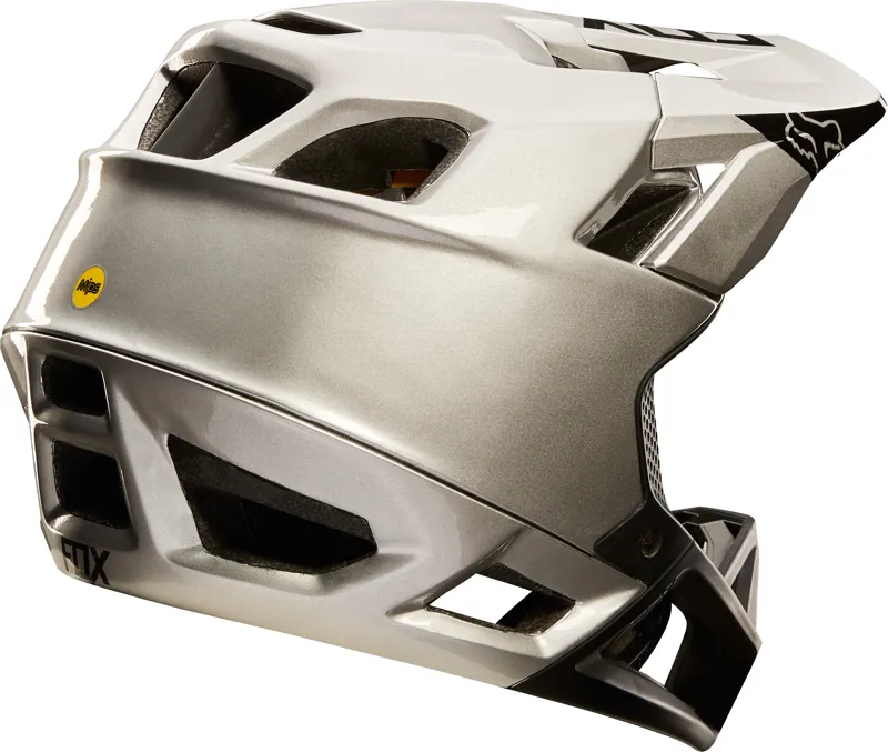 Fox Proframe Moth Full Face Helmet Black/Silver-3