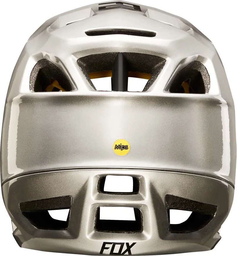 Fox Proframe Moth Full Face Helmet Black/Silver-5