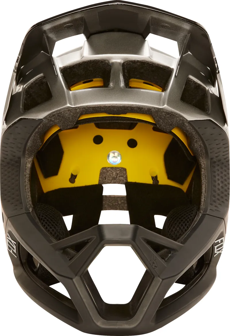 Fox Proframe Moth Full Face Helmet Black/Silver-6
