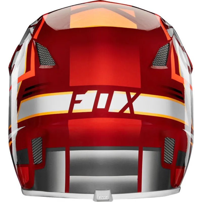 Fox Racing Rampage Comp Full Face Helmet Reno Cardinal Large EPS Fiberglass for sale online 