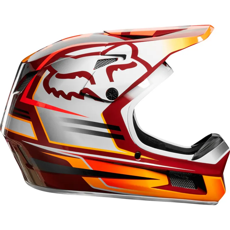 Fox Rampage Comp Reno Full Face Helmet Cardinal-3