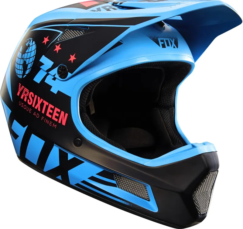 Fox Rampage Comp Full Face Helmet Blue-1