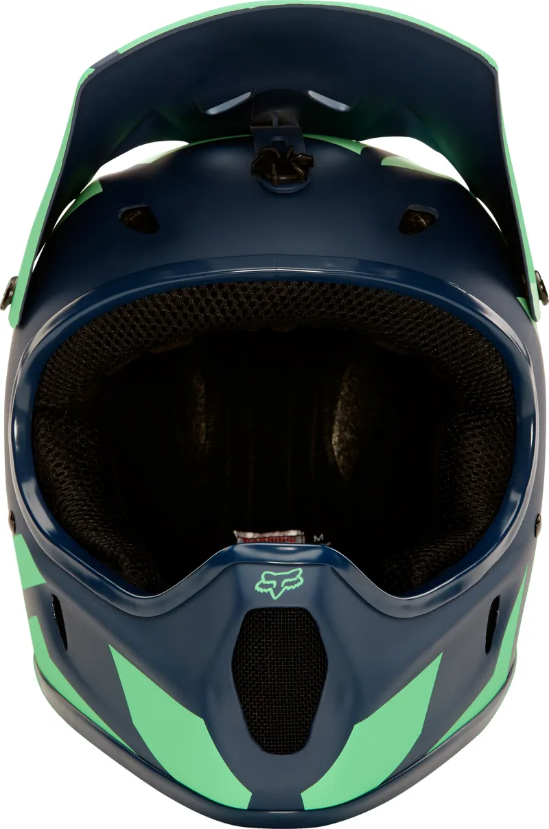 Fox Rampage Race Full Face Helmet Navy/Light Blue-4