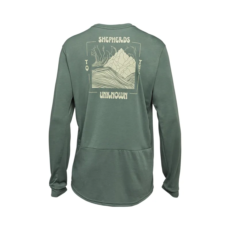 Fox Ranger DR LS Shepherds Jersey Hunter Green-1