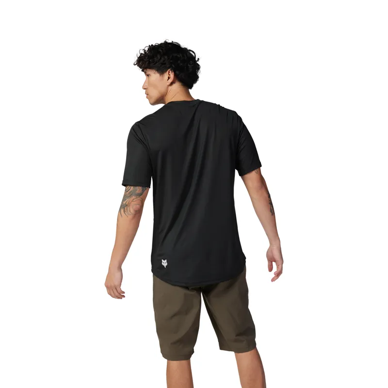 Fox Ranger Moth SS Jersey Black-3