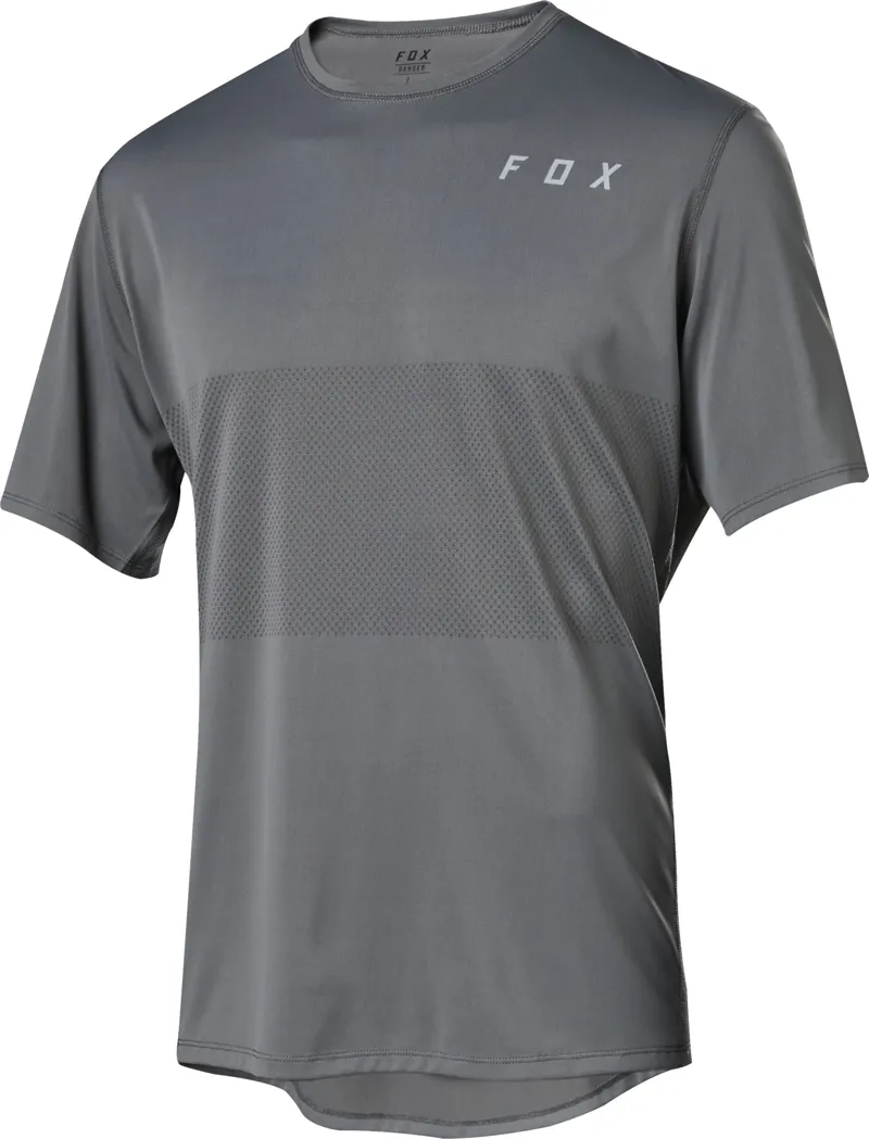 Fox Ranger SS MTB Jersey Vintage Grey