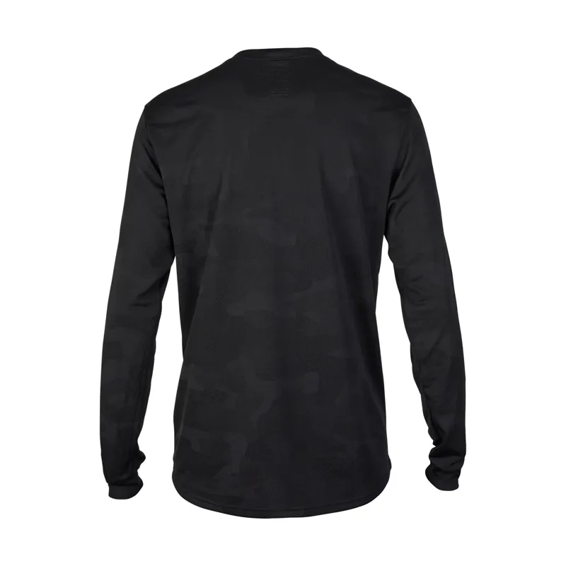 Fox Ranger TruDri Long Sleeve Jersey Black-1