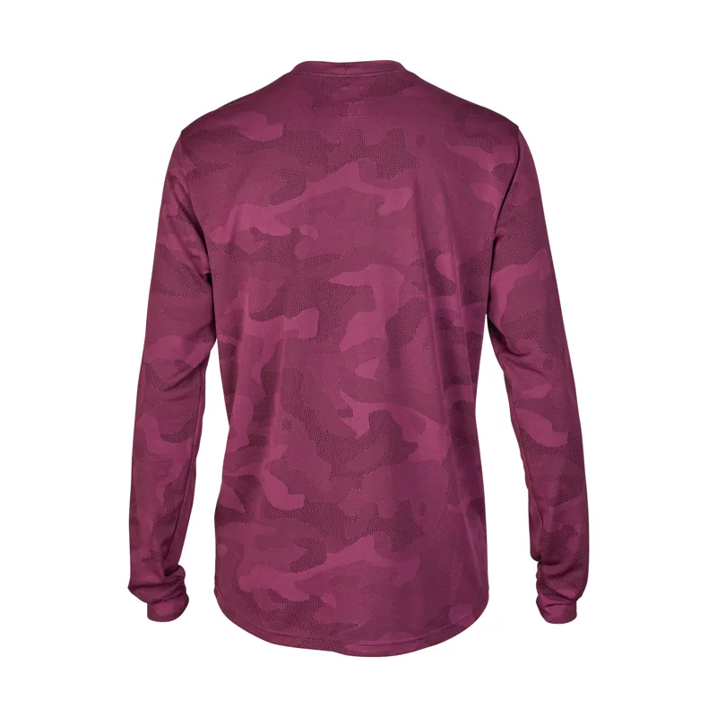 Fox Ranger TruDri LS Jersey Sangria-1