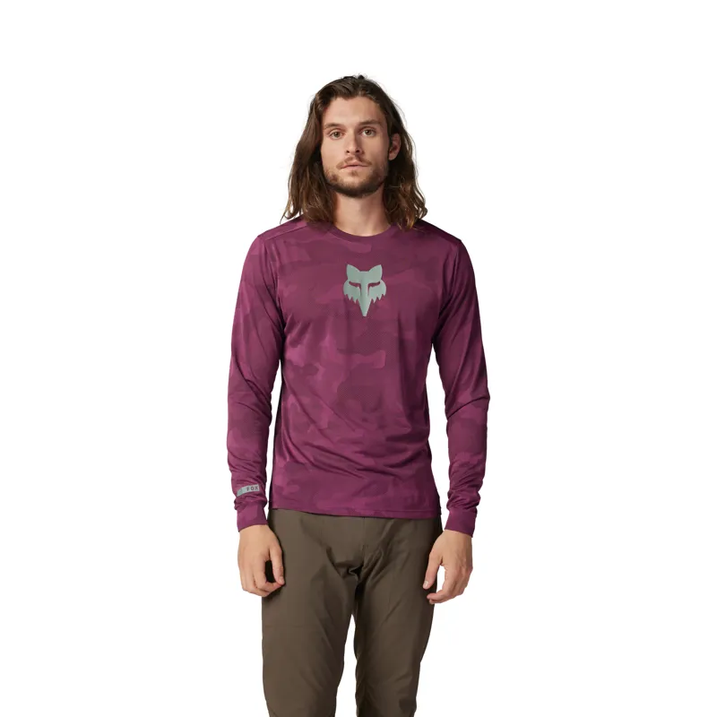 Fox Ranger TruDri LS Jersey Sangria-2