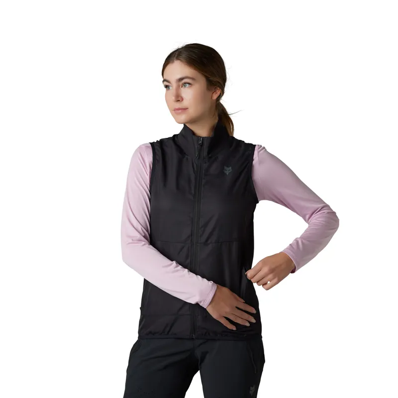 Fox Ranger Wind Womens Vest Black-3
