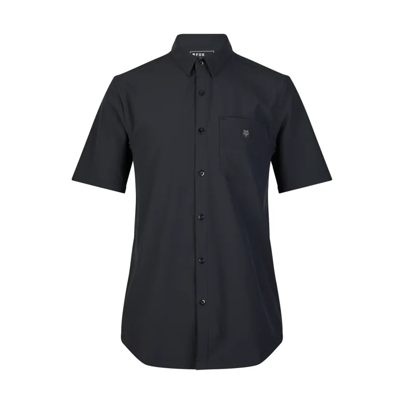 Fox Ranger Woven Short Sleeve Jersey Black-1