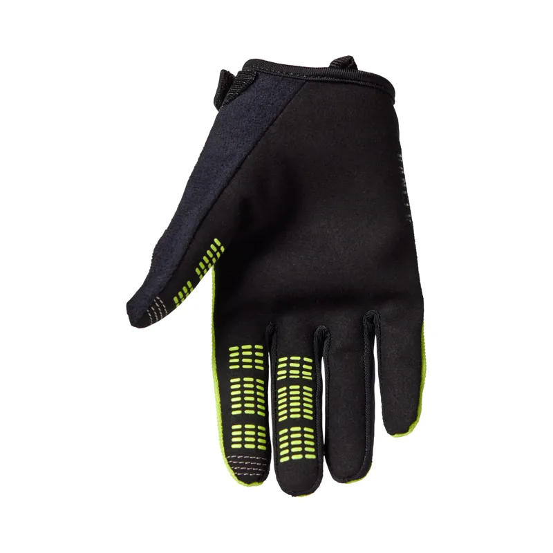 Fox Ranger Youth MTB Gloves Fluorescent Yellow-1