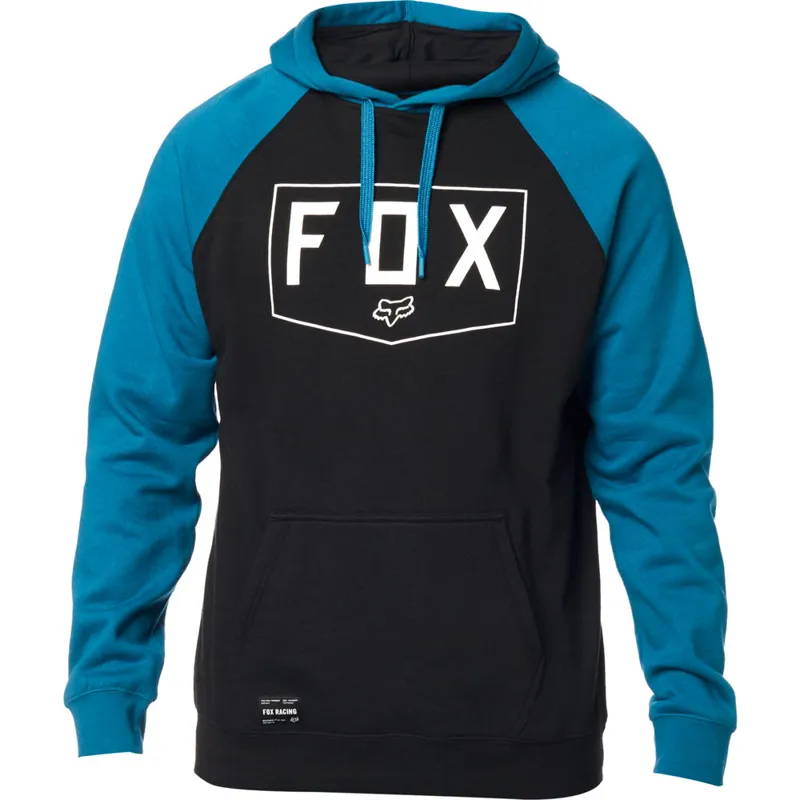 Fox Shield Raglan Pullover Hoodie