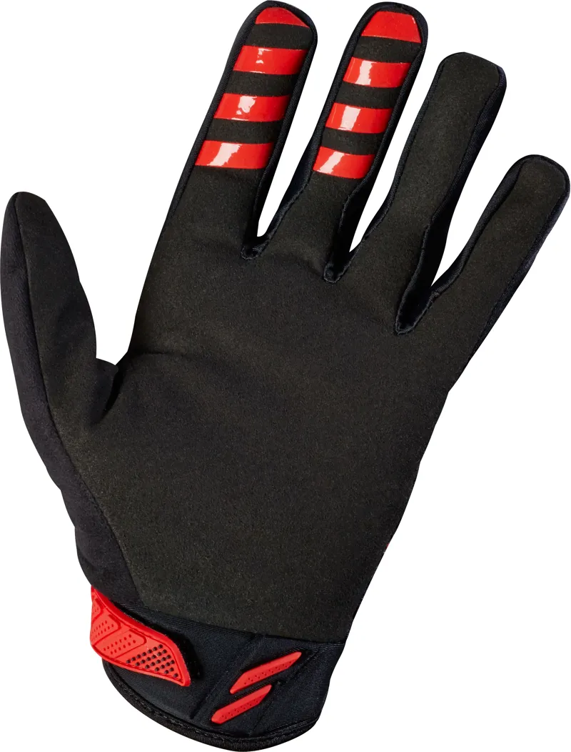 Fox Sidewinder Polar Gloves Black/Red-1