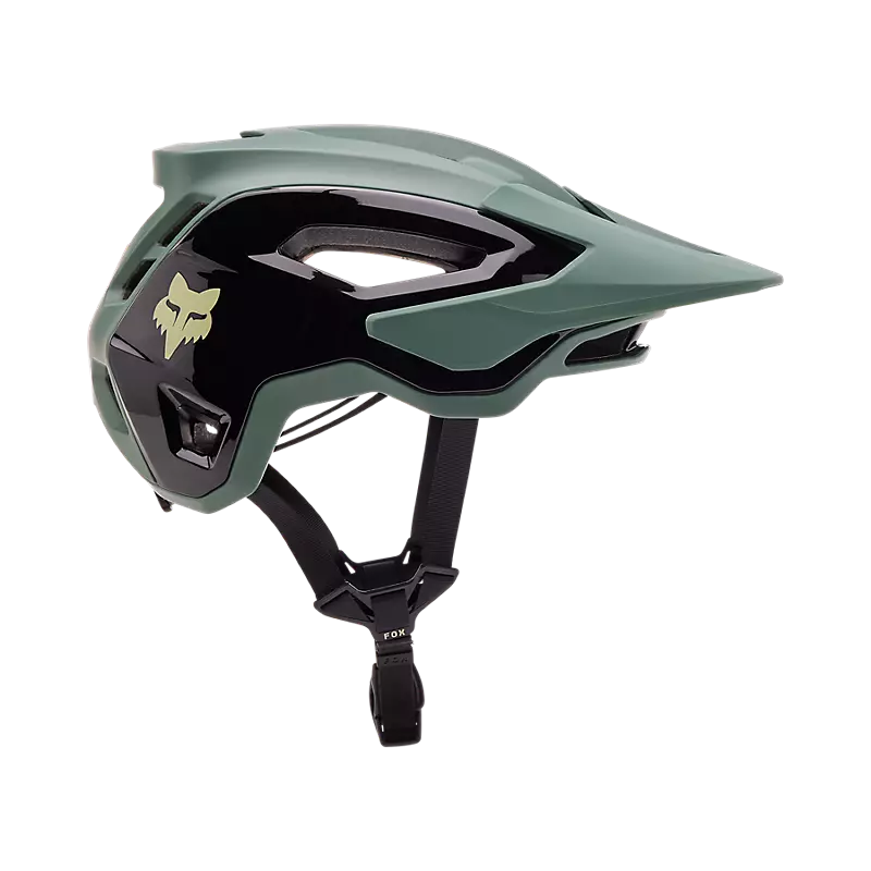 Fox Speedframe Pro Blocked MTB Helmet Green-1