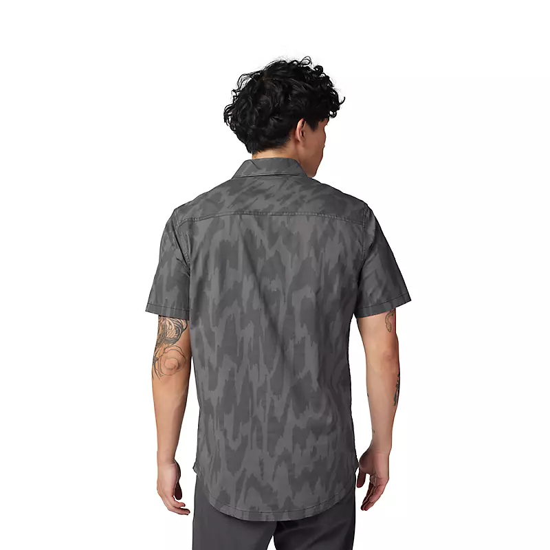 Fox Swarmer Woven Short Sleeve Shirt Black-3