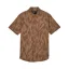 Fox Swarmer Woven Short Sleeve Shirt Chai Brown