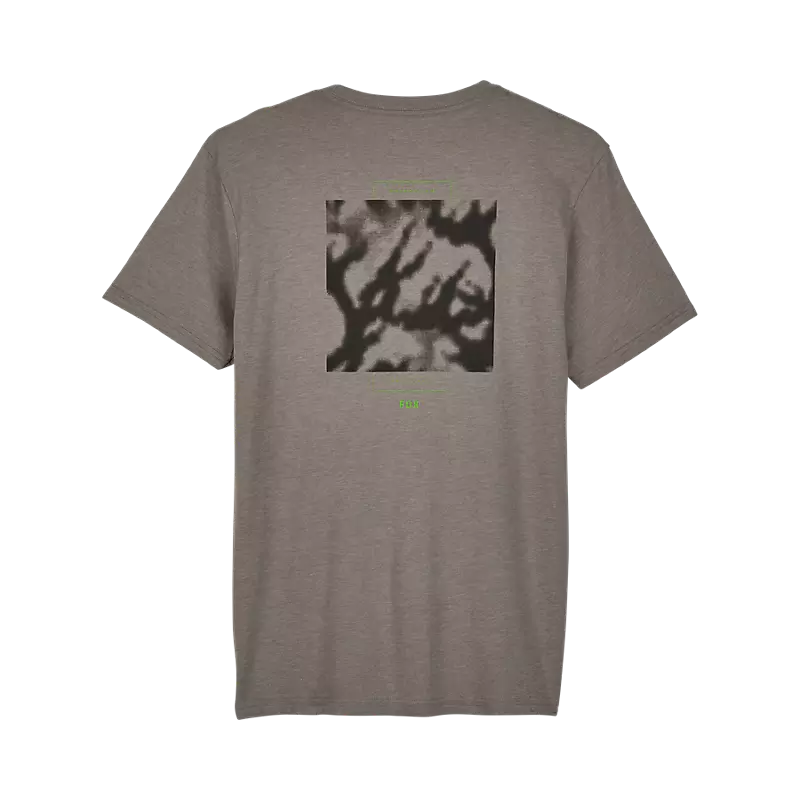 Fox Taunt Premium Short Sleeve Tee Heather Graphite Grey-1