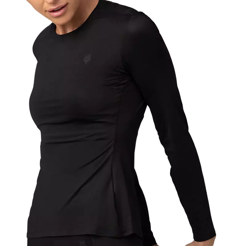 Fox Tecbase LS Womens T-Shirt Black-6